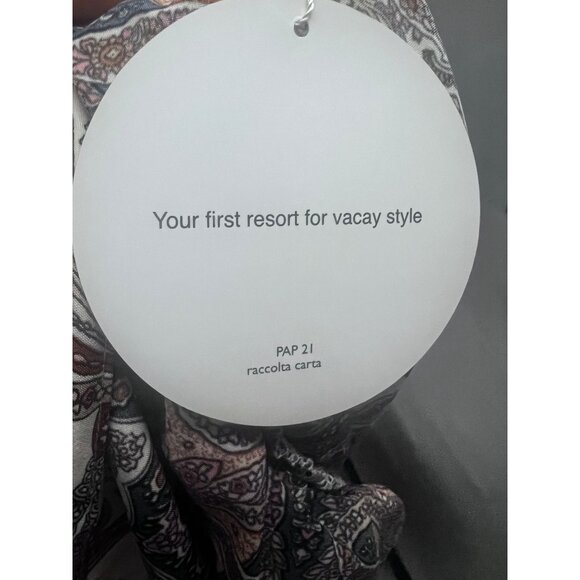 SHEIN VCAY Loose Summer Boho Romper Spaghetti Adjustable Straps XS Sz 2 New - Picture 6 of 9